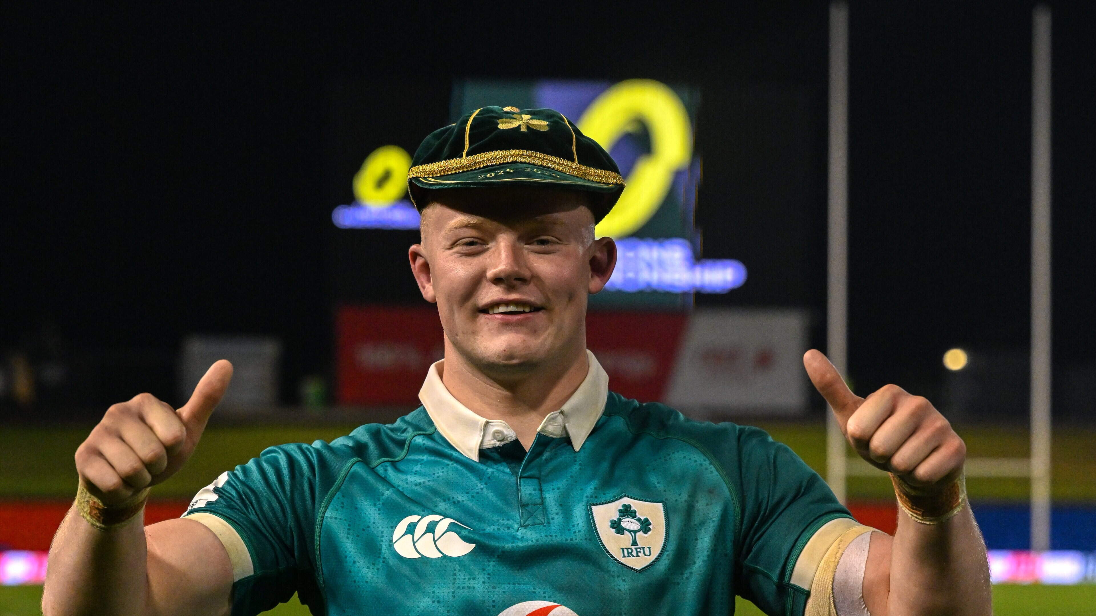 Bryn Ward earns first cap for Ireland